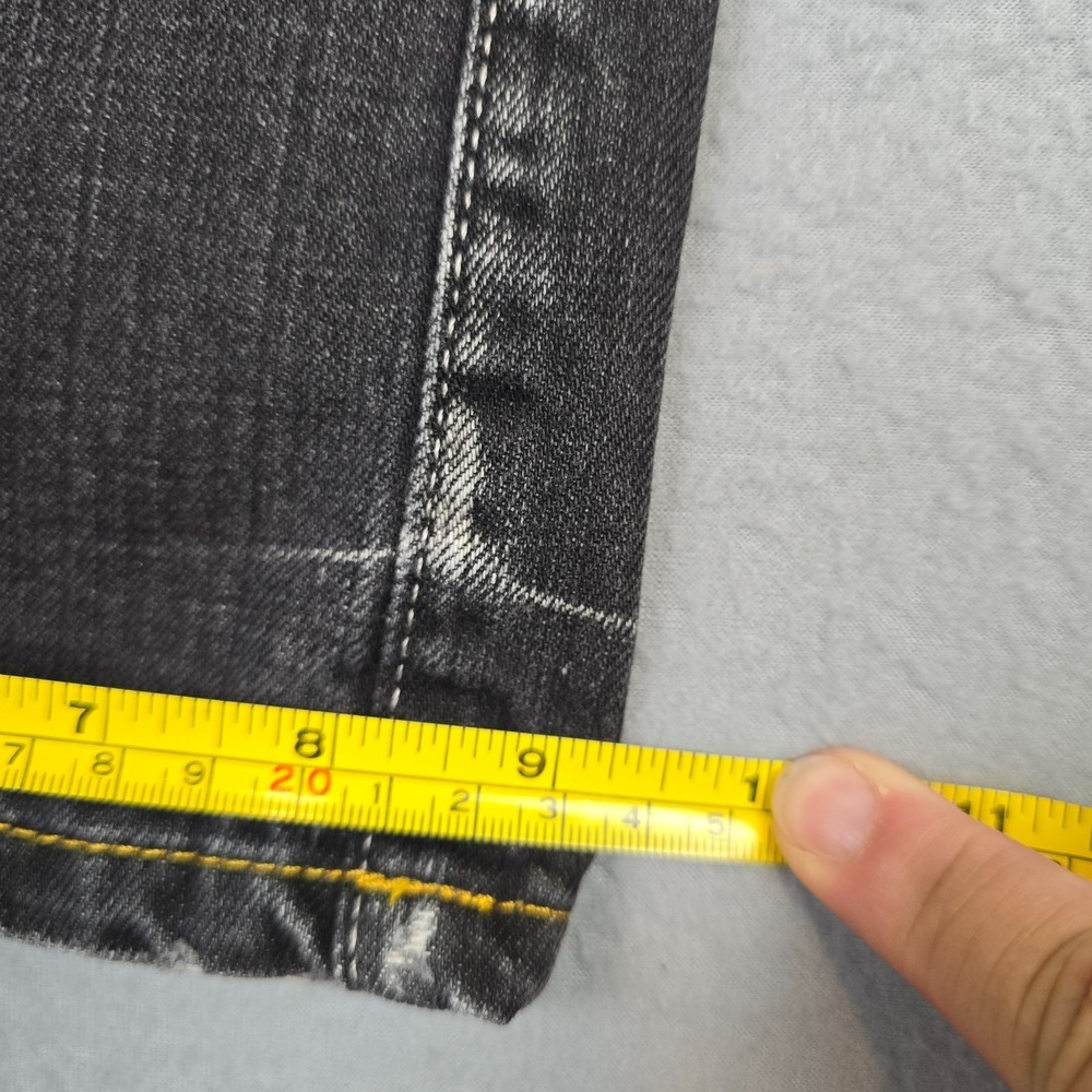 G-Star Raw Core Regular Men's Black Gray Distressed Jeans Button Fly Size 30 - Picture 7 of 12